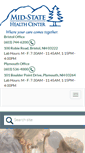 Mobile Screenshot of midstatehealth.org